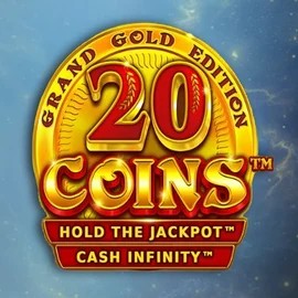 20 Coins Grand Gold Edition game by Wazdan – logo hosted on Tikitaka Casino
