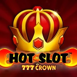 Hot Slot 777 Crown slot logo by Wazdan at Tikitaka Casino