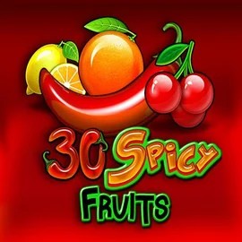 30 Spicy Fruits by Amusnet Interactive, showcased at tikitaka-casino.org – game logo