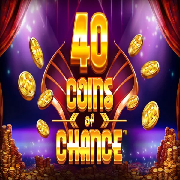 Official Slots logo: 40 Coins of Chance by SYNOT Games at Tikitaka Casino