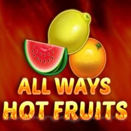 All Ways Hot Fruits slot logo by Amatic Industries at Tikitaka Casino