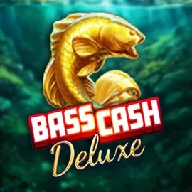 Bass Cash Deluxe slot logo by Alchemy Gaming at Tikitaka Casino
