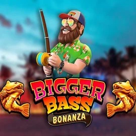 Bigger Bass Bonanza logo by Pragmatic Play Tikitaka Casino
