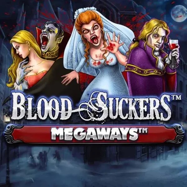 Blood Suckers Megaways game by Red Tiger Gaming – logo hosted on Tikitaka Casino