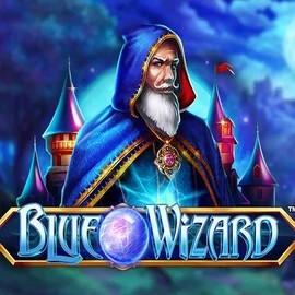 Blue Wizard logo by Quickspin at Tikitaka Casino