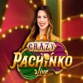 Live Casino logo of Crazy Pachinko from Evolution at Tikitaka Casino