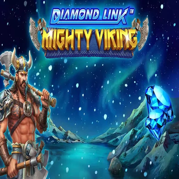 Diamond Link Mighty Viking casino game by Greentube – featured logo at Tikitaka Casino