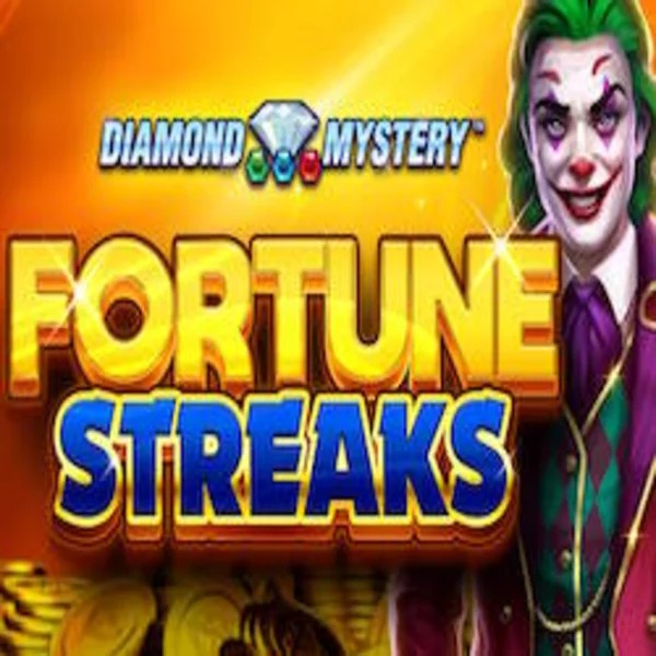 Diamond Mystery Fortune Streaks by Greentube, showcased at tikitaka-casino.org – game logo
