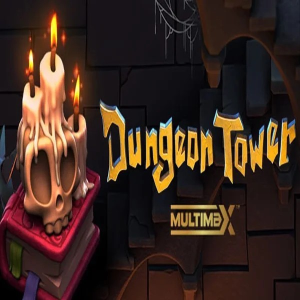 Official Slots logo: Dungeon Tower by Peter & Sons at Tikitaka Casino