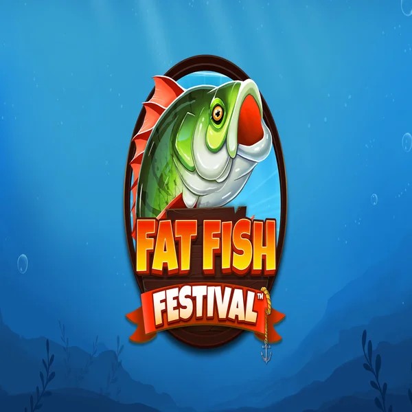 Slots logo of Fat Fish Festival from Wishbone Games at Tikitaka Casino