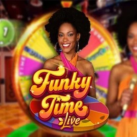 Funky Time game by Evolution – logo hosted on Tikitaka Casino