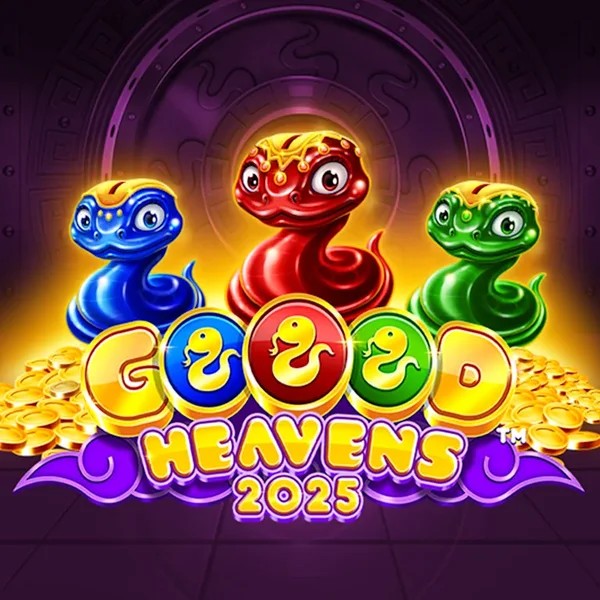 Goood Heavens logo by Rarestone Gaming at Tikitaka Casino