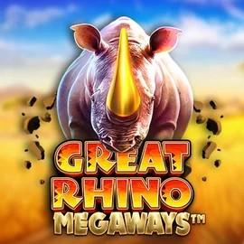 Great Rhino Megaways slot visual from Pragmatic Play available on tikitaka-casino.org