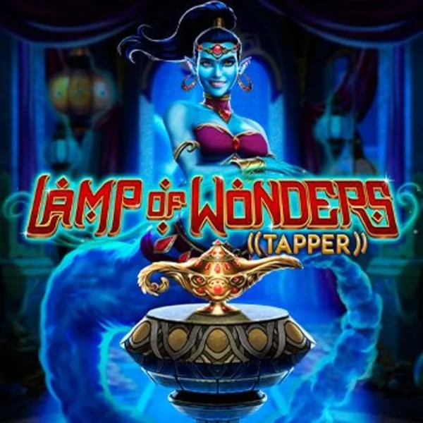 Lamp Of Wonders Tapper slot logo by Greentube at Tikitaka Casino