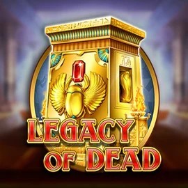 Legacy of Dead game by Play’n GO – logo hosted on Tikitaka Casino