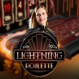 Lightning Roulette casino game by Evolution – featured logo at Tikitaka Casino