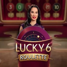 Lucky 6 Roulette logo by Pragmatic Play Tikitaka Casino