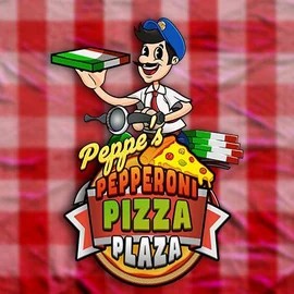 Peppe’s Pepperoni Pizza Plaza logo by Pragmatic Play at Tikitaka Casino