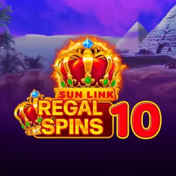 Regal Spins 10 logo by PatePlay Tikitaka Casino