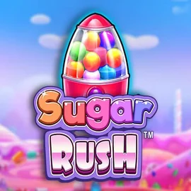 Sugar Rush by Pragmatic Play, showcased at tikitaka-casino.org – game logo