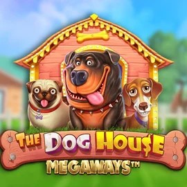 The Dog House Megaways online game logo by Pragmatic Play on tikitaka-casino.org
