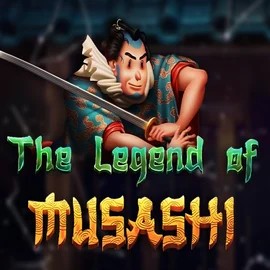 The Legend of Musashi slot logo by Peter & Sons at Tikitaka Casino