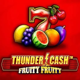 Thunder Cash Fruity Fruity logo by Novomatic Tikitaka Casino